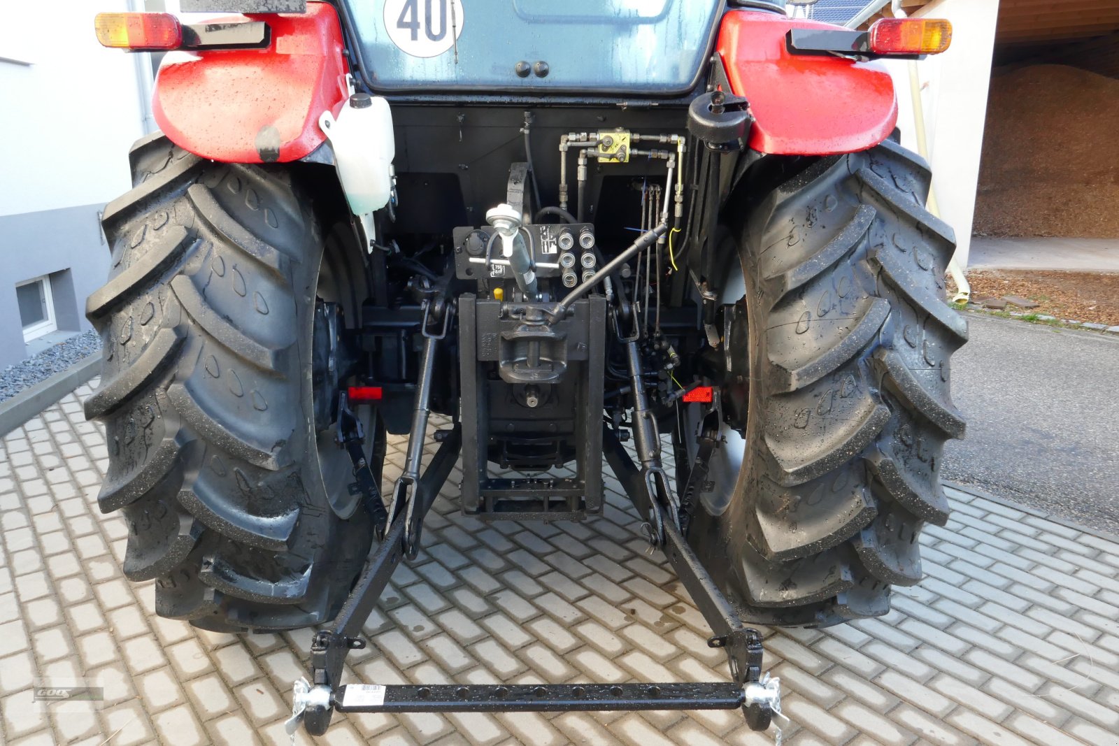 Traktor типа Case IH JX 90 Allr. mit Ind-Lader, Fronthydraulik und Klima. Echt guter Zustand!, Gebrauchtmaschine в Langenzenn (Фотография 10)