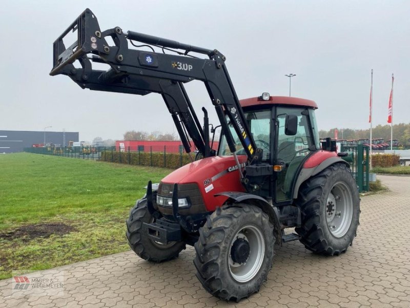 Traktor des Typs Case IH JX 90 MIT TRIMA FRONTLADER, Gebrauchtmaschine in Oyten (Bild 1)