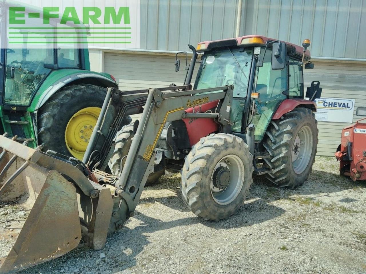 Traktor des Typs Case IH jx1090u, Gebrauchtmaschine in CHAUVONCOURT (Bild 1)