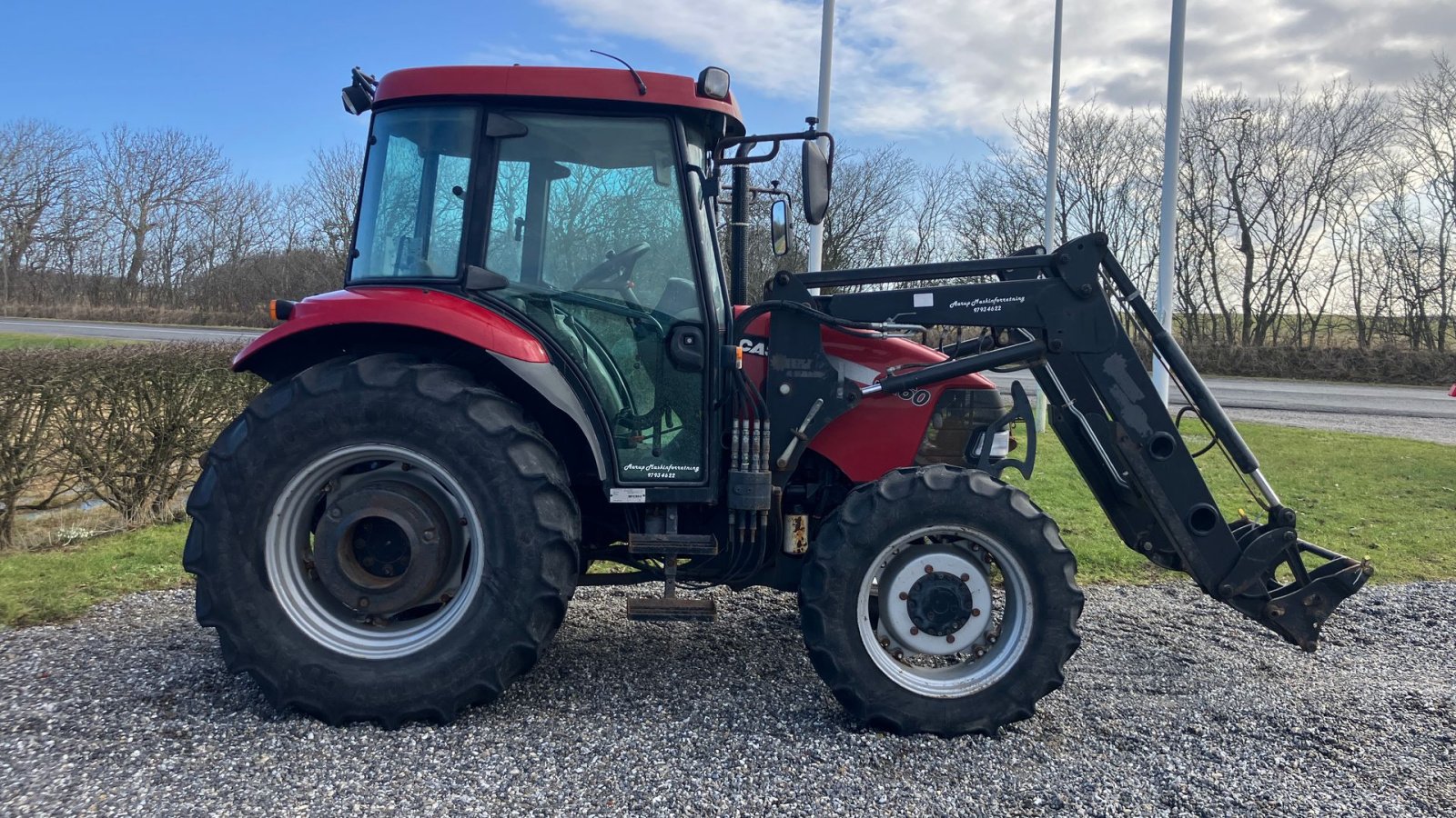 Traktor типа Case IH jx60 med hauer front læsser, Gebrauchtmaschine в Snedsted (Фотография 2)