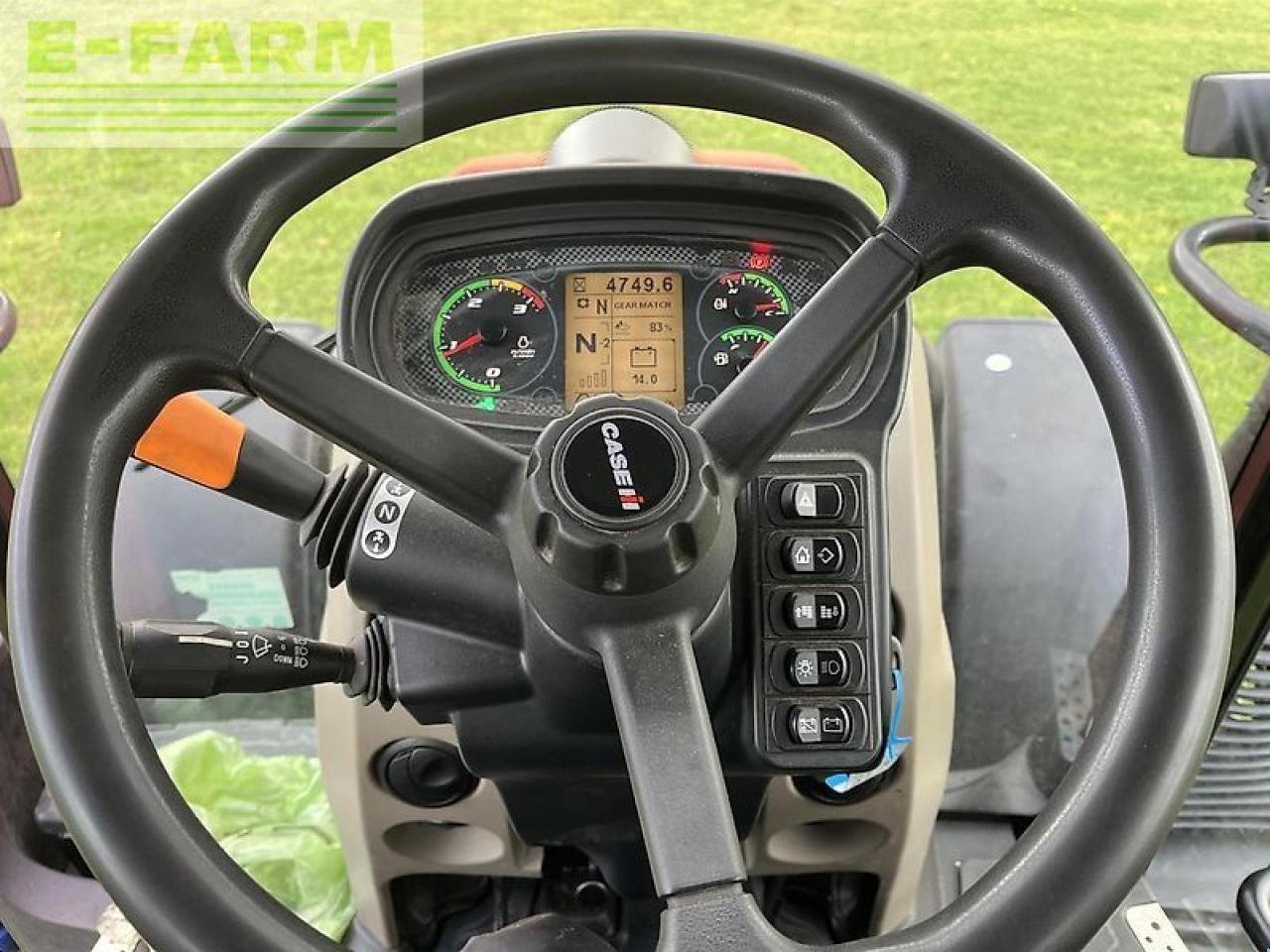 Traktor Türe ait Case IH luxxum 100, Gebrauchtmaschine içinde Wippingen (resim 16)