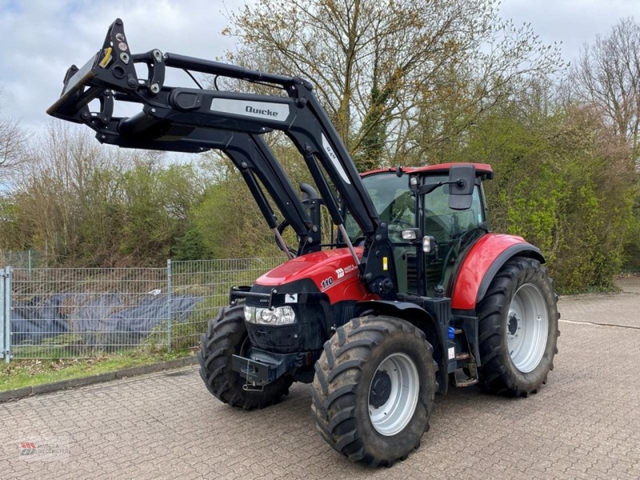 Traktor typu Case IH LUXXUM 110 MIT FRONTLADER, Gebrauchtmaschine v Oyten (Obrázek 1)