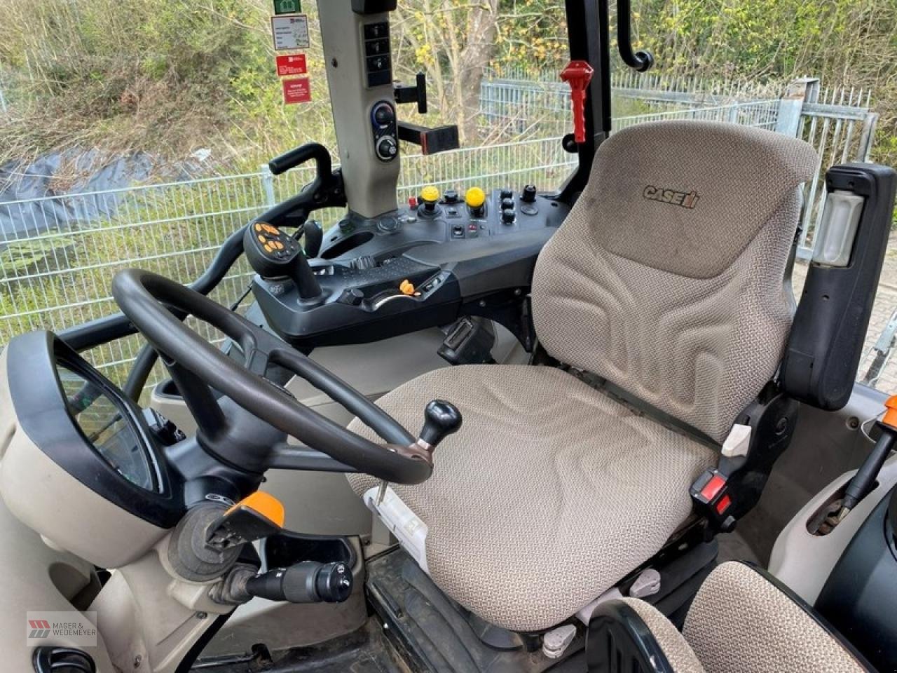 Traktor typu Case IH LUXXUM 110 MIT FRONTLADER, Gebrauchtmaschine v Oyten (Obrázek 8)