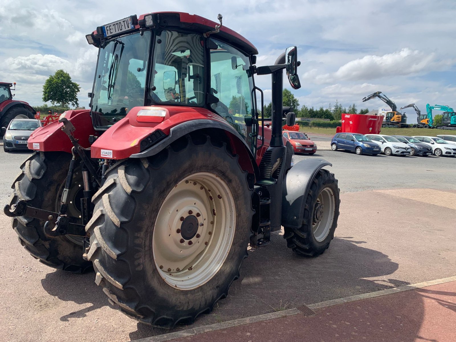 Traktor типа Case IH LUXXUM 110, Gebrauchtmaschine в CINTHEAUX (Фотография 4)