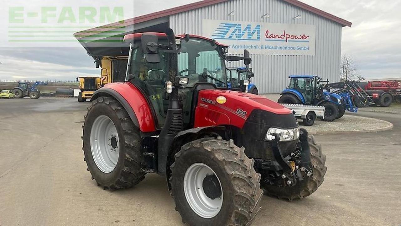 Traktor типа Case IH luxxum 120 frontzapfwelle, Gebrauchtmaschine в ANRODE / OT LENGEFELD (Фотография 8)