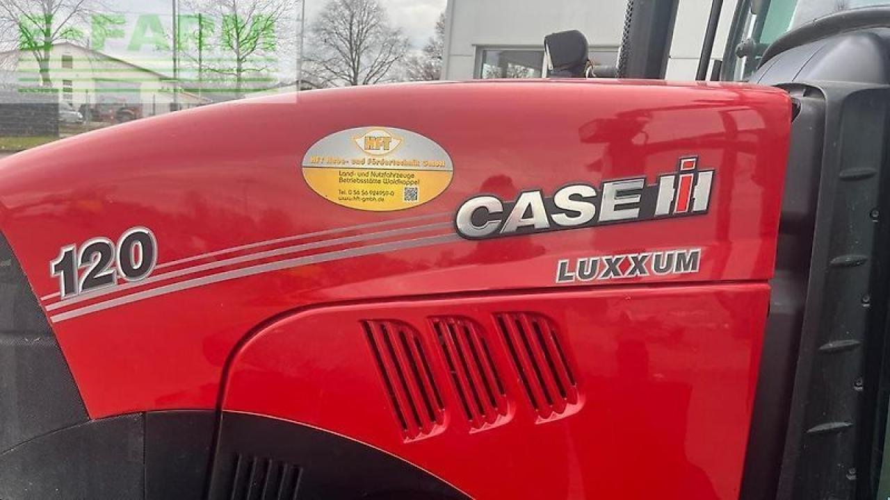 Traktor типа Case IH luxxum 120 frontzapfwelle, Gebrauchtmaschine в ANRODE / OT LENGEFELD (Фотография 11)