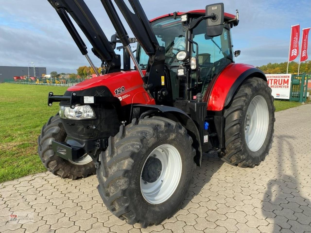 Traktor des Typs Case IH LUXXUM 120 MIT ALÖ LADER, Gebrauchtmaschine in Oyten (Bild 2)