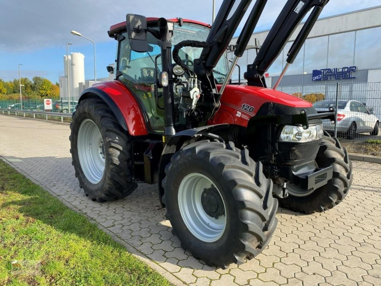 Traktor des Typs Case IH LUXXUM 120 MIT ALÖ LADER, Gebrauchtmaschine in Oyten (Bild 3)