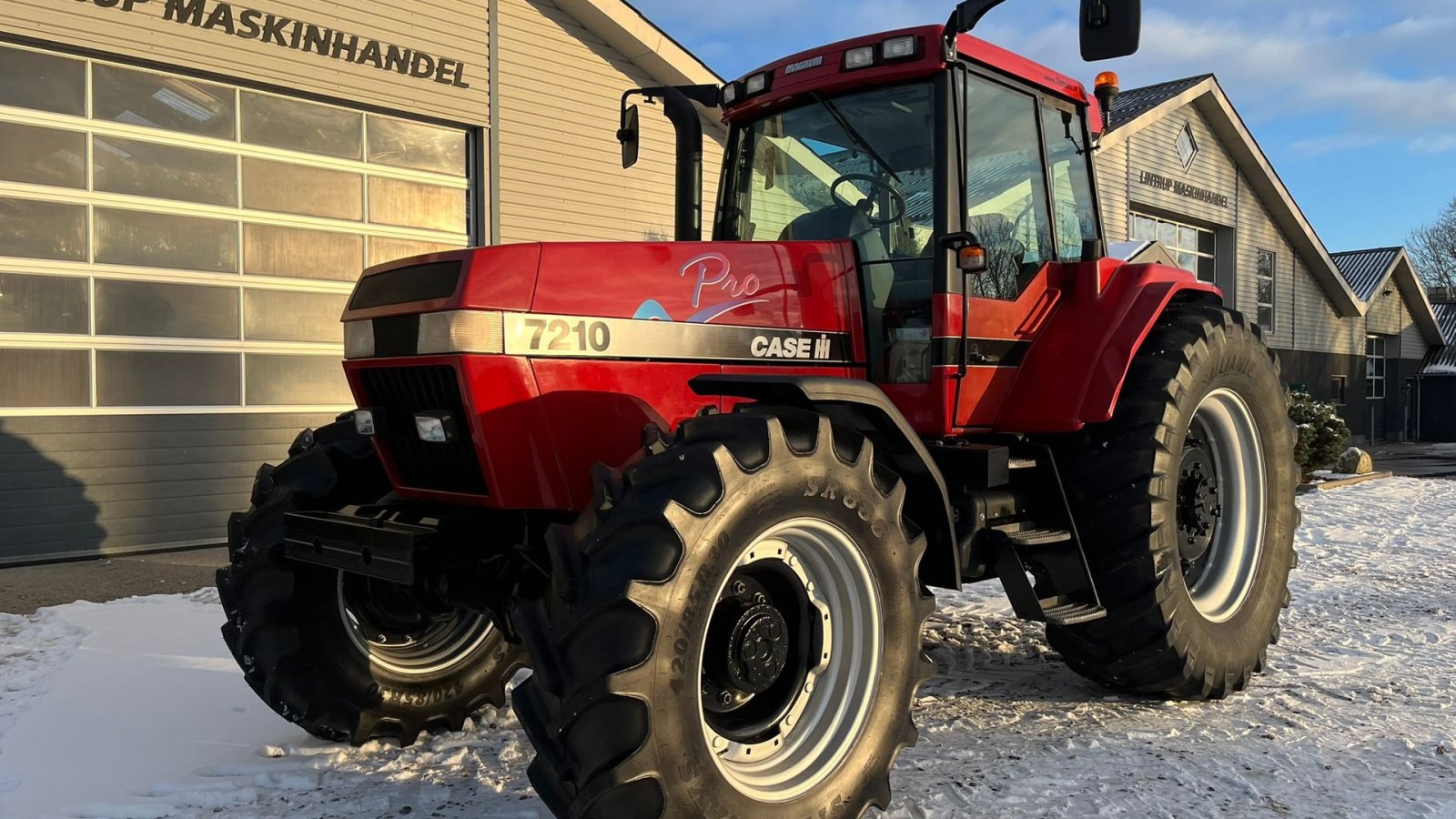 Traktor des Typs Case IH Magnum 7210 PRO PRO model, og en ejers traktor fra ny., Gebrauchtmaschine in Lintrup (Bild 11)