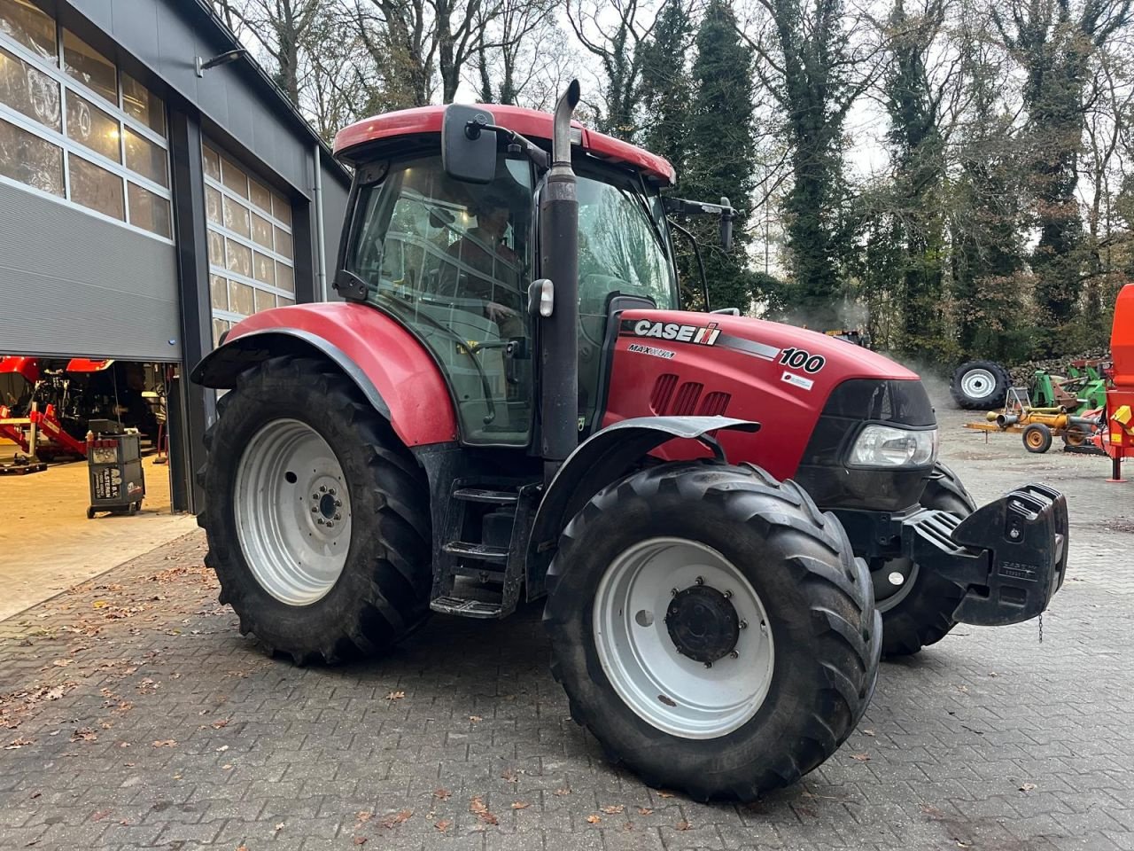 Traktor des Typs Case IH maxxum 100, Gebrauchtmaschine in Vilsteren (Bild 1)