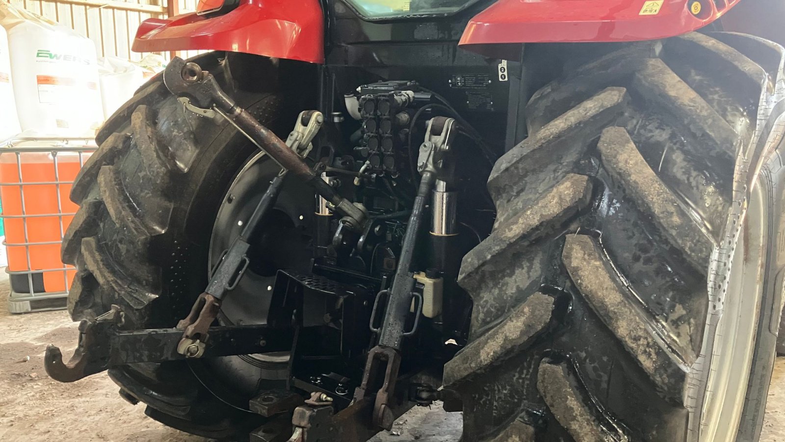 Traktor Türe ait Case IH MAXXUM 115 med Case IH LRZ120 frontlæsser, Gebrauchtmaschine içinde Grindsted (resim 5)