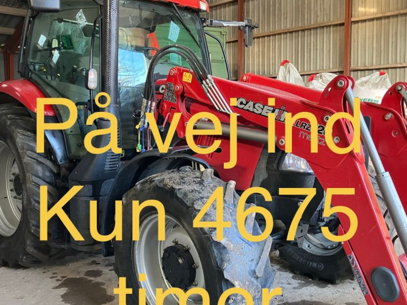 Traktor Türe ait Case IH MAXXUM 115 med Case IH LRZ120 frontlæsser, Gebrauchtmaschine içinde Grindsted