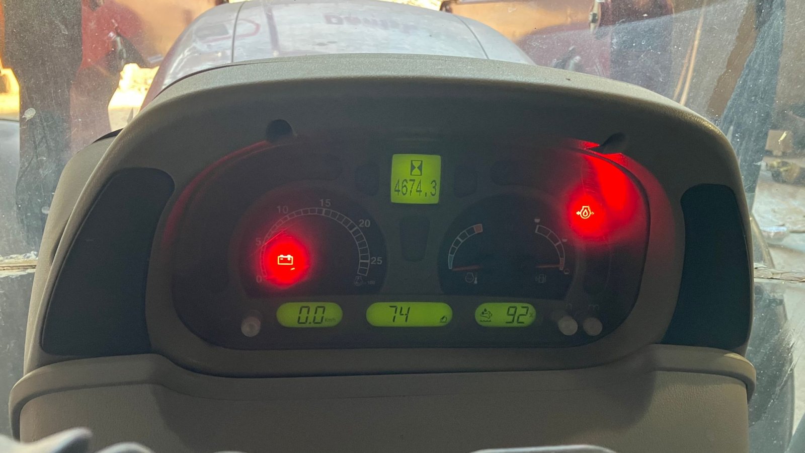 Traktor Türe ait Case IH MAXXUM 115 med Case IH LRZ120 frontlæsser, Gebrauchtmaschine içinde Grindsted (resim 11)