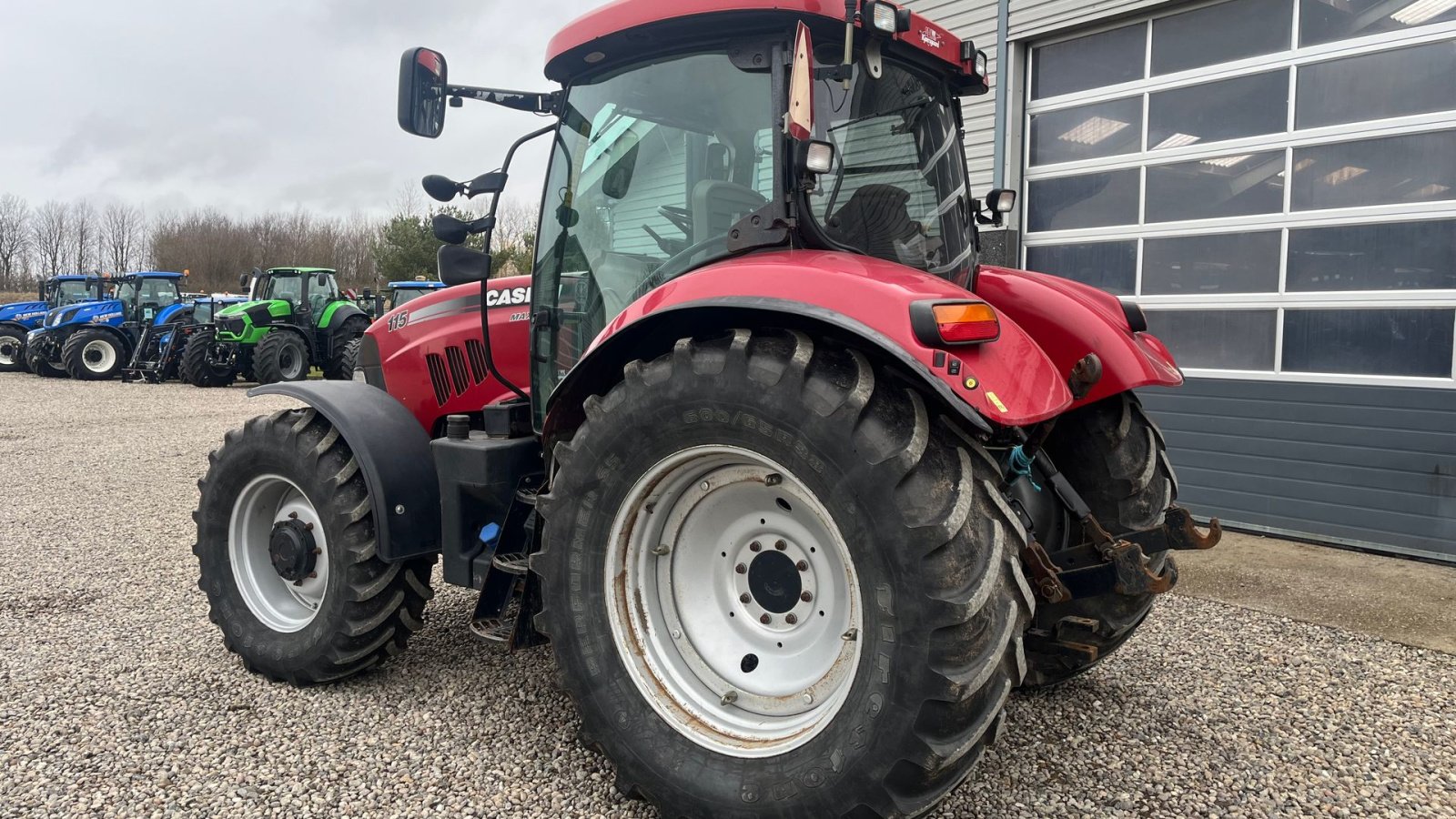 Traktor du type Case IH MAXXUM 115 Med frontlift, Gebrauchtmaschine en Lintrup (Photo 3)