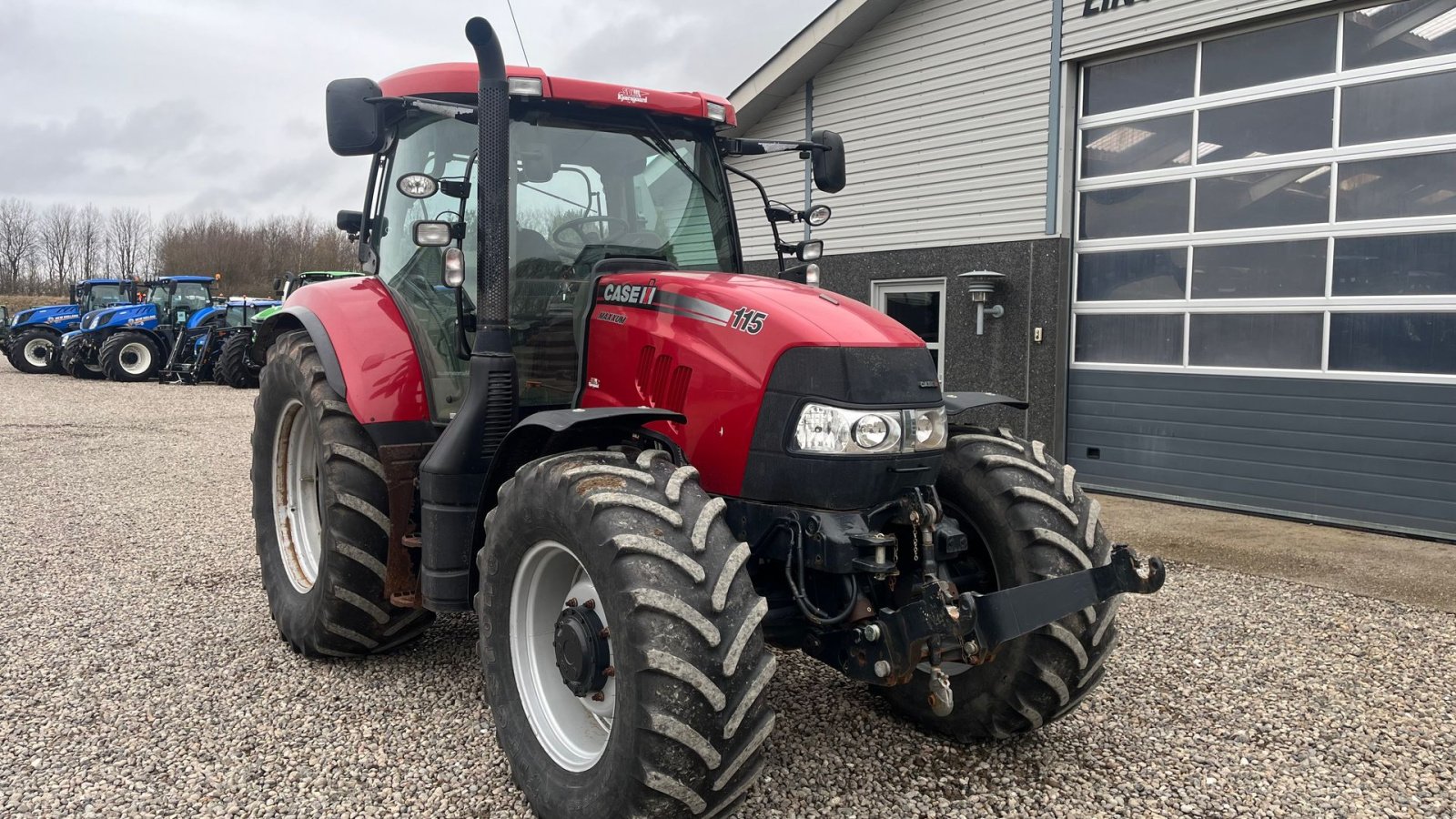 Traktor du type Case IH MAXXUM 115 Med frontlift, Gebrauchtmaschine en Lintrup (Photo 18)