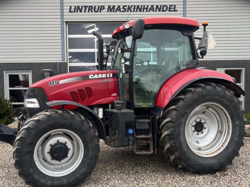 Traktor typu Case IH MAXXUM 115 Med frontlift, Gebrauchtmaschine v Lintrup
