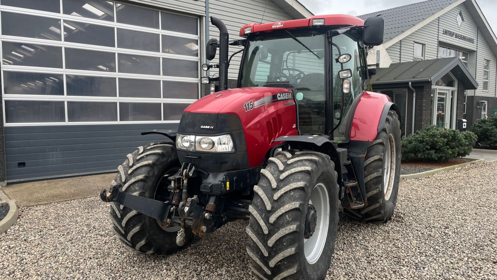 Traktor du type Case IH MAXXUM 115 Med frontlift, Gebrauchtmaschine en Lintrup (Photo 10)