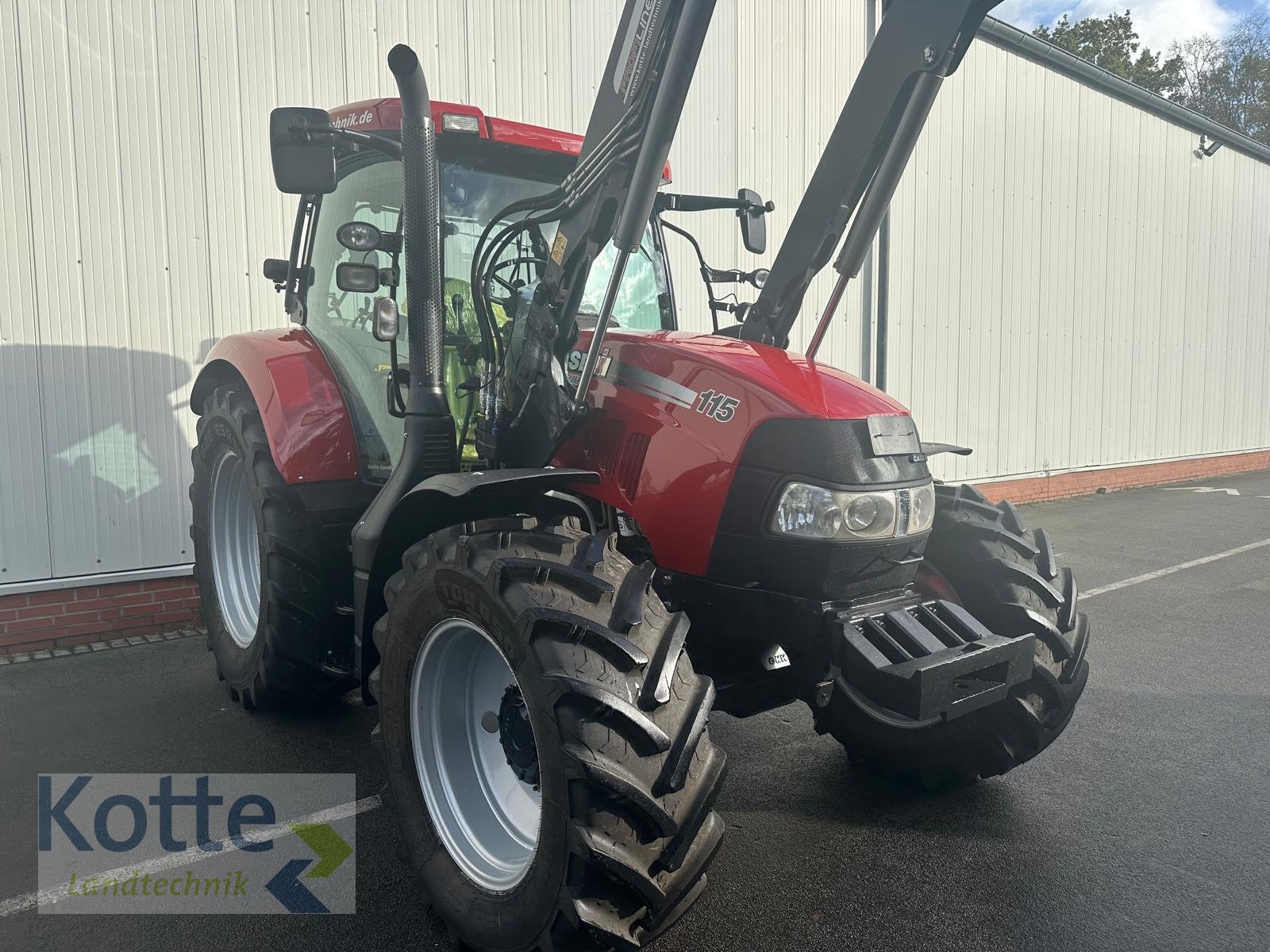 Traktor tipa Case IH Maxxum 115 X-Line, Gebrauchtmaschine u Rieste (Slika 4)