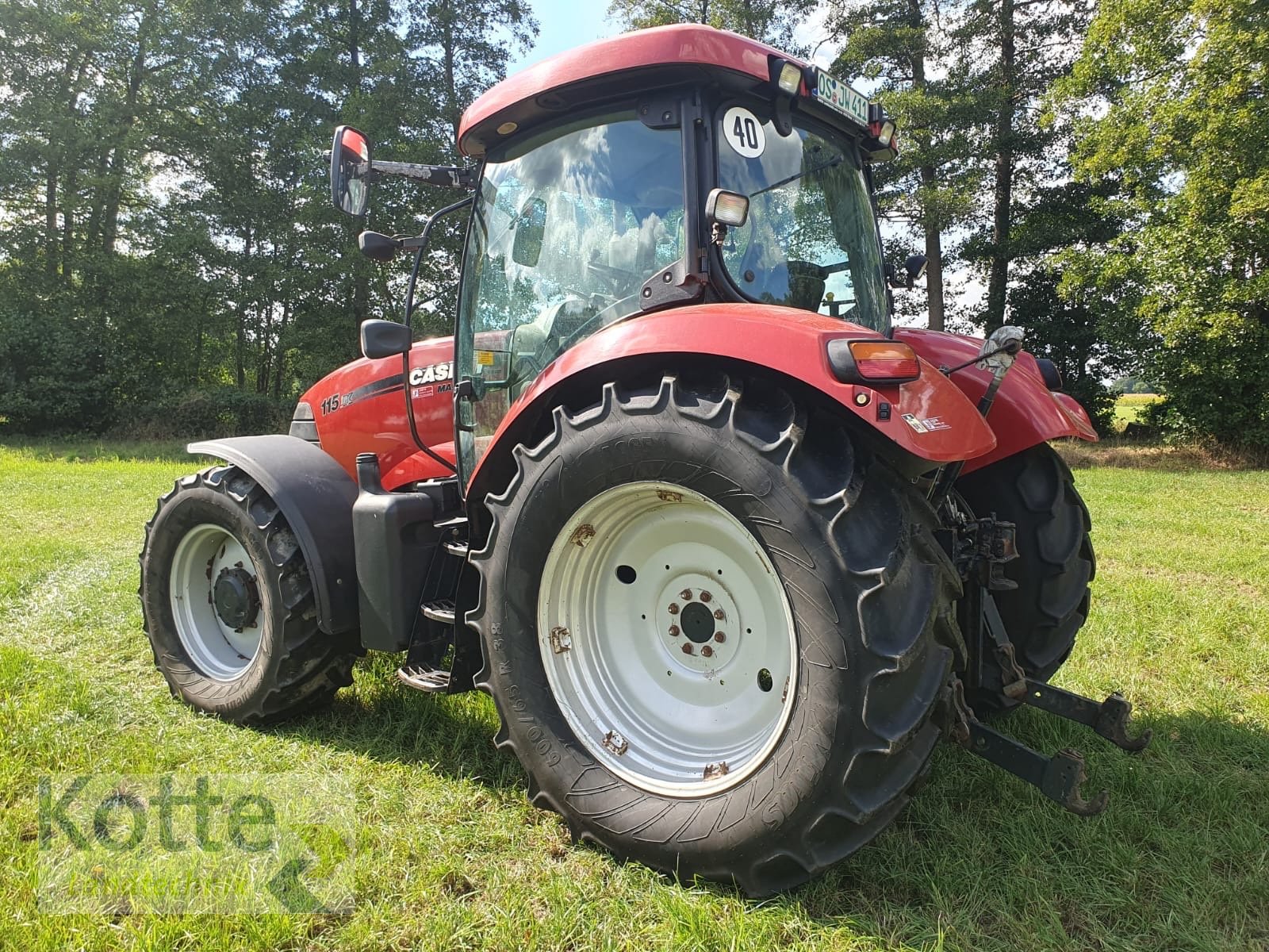 Traktor типа Case IH Maxxum 115 X-Line, Gebrauchtmaschine в Rieste (Фотография 3)