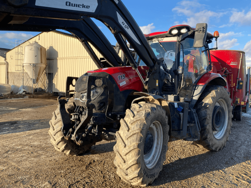 Traktor za tip Case IH MAXXUM 115, Gebrauchtmaschine u ISIGNY-LE-BUAT