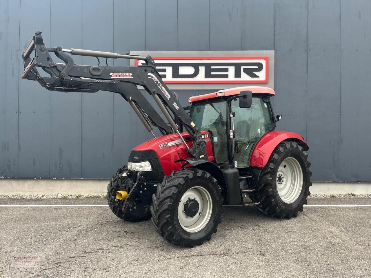 Traktor Türe ait Case IH Maxxum 115, Gebrauchtmaschine içinde Tuntenhausen (resim 2)