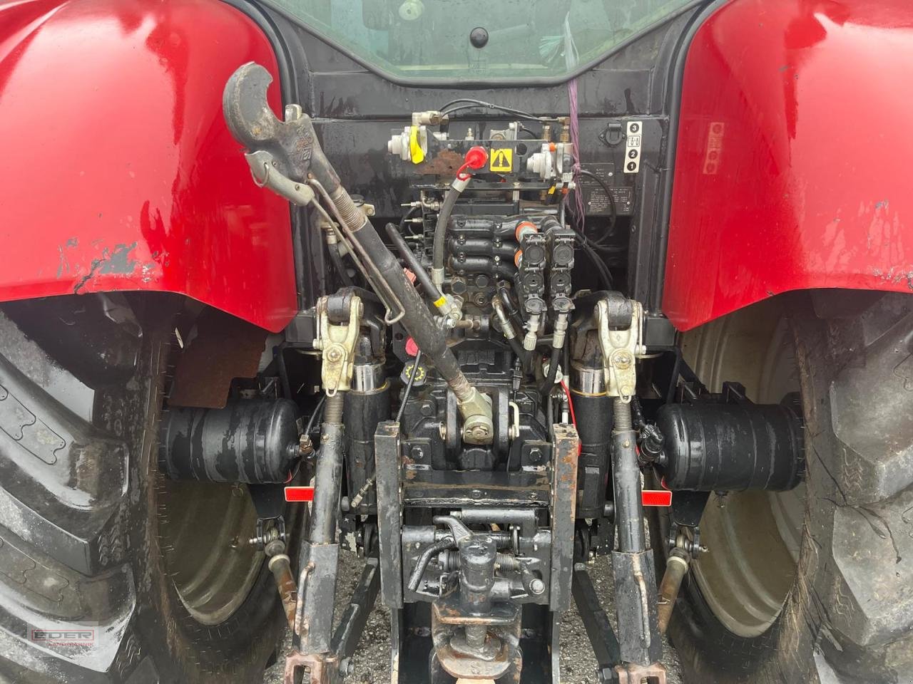 Traktor Türe ait Case IH Maxxum 115, Gebrauchtmaschine içinde Tuntenhausen (resim 8)