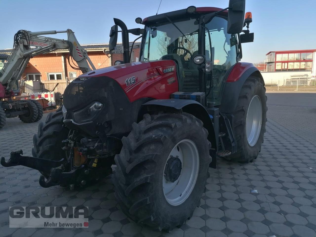 Traktor Türe ait Case IH Maxxum 115, Gebrauchtmaschine içinde Friedberg-Derching (resim 1)