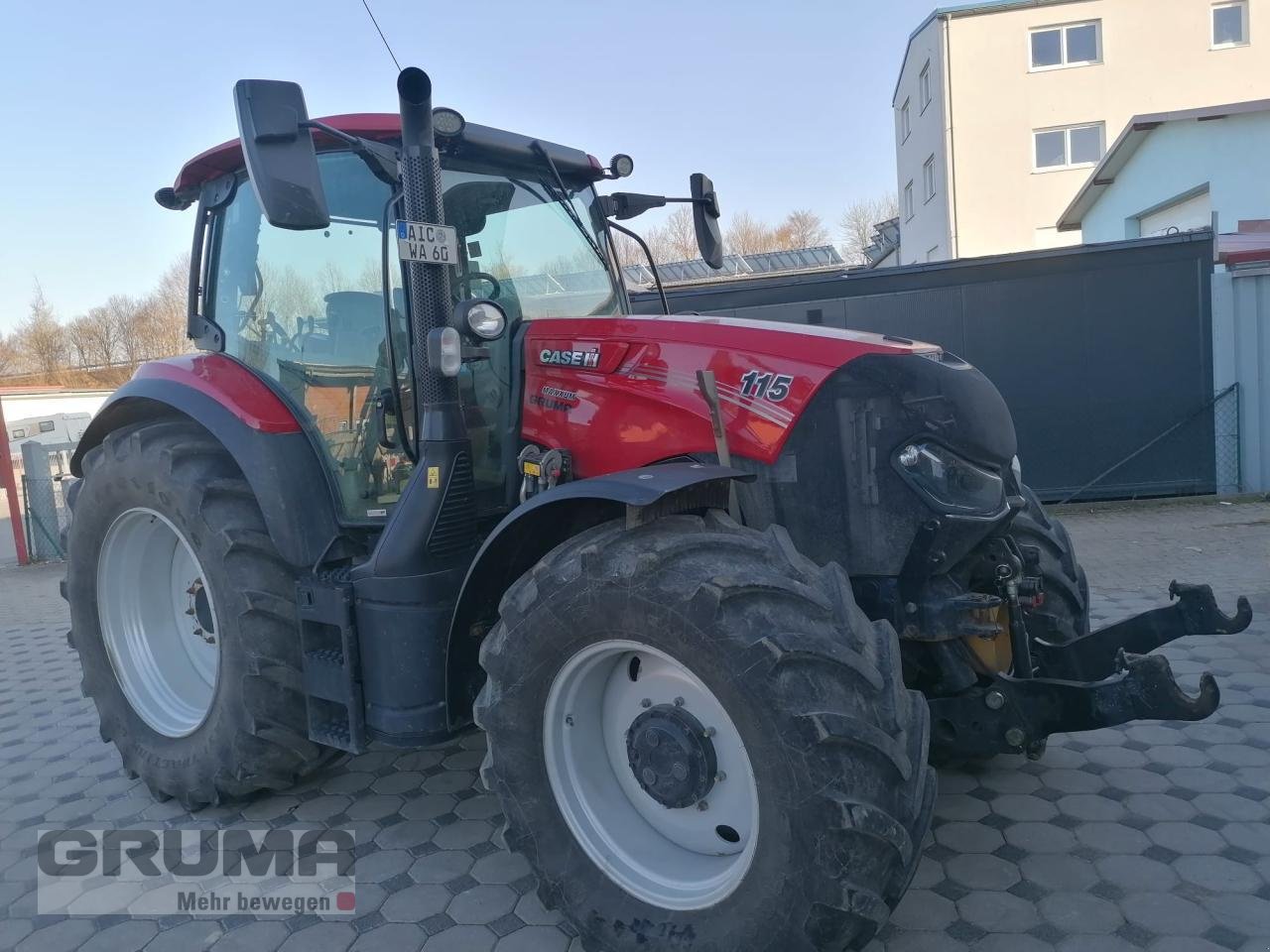 Traktor Türe ait Case IH Maxxum 115, Gebrauchtmaschine içinde Friedberg-Derching (resim 2)