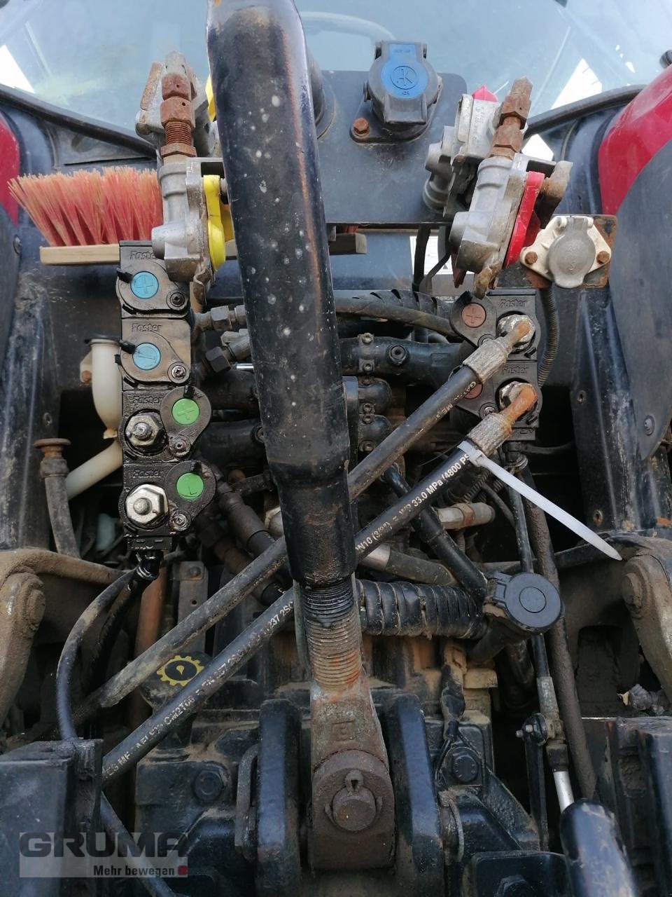 Traktor Türe ait Case IH Maxxum 115, Gebrauchtmaschine içinde Friedberg-Derching (resim 4)