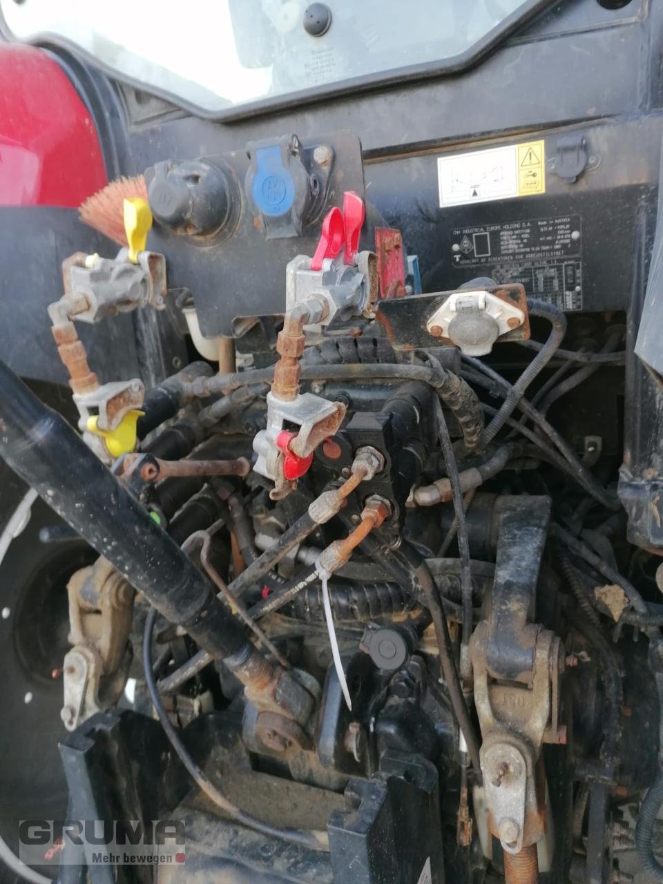 Traktor Türe ait Case IH Maxxum 115, Gebrauchtmaschine içinde Friedberg-Derching (resim 5)