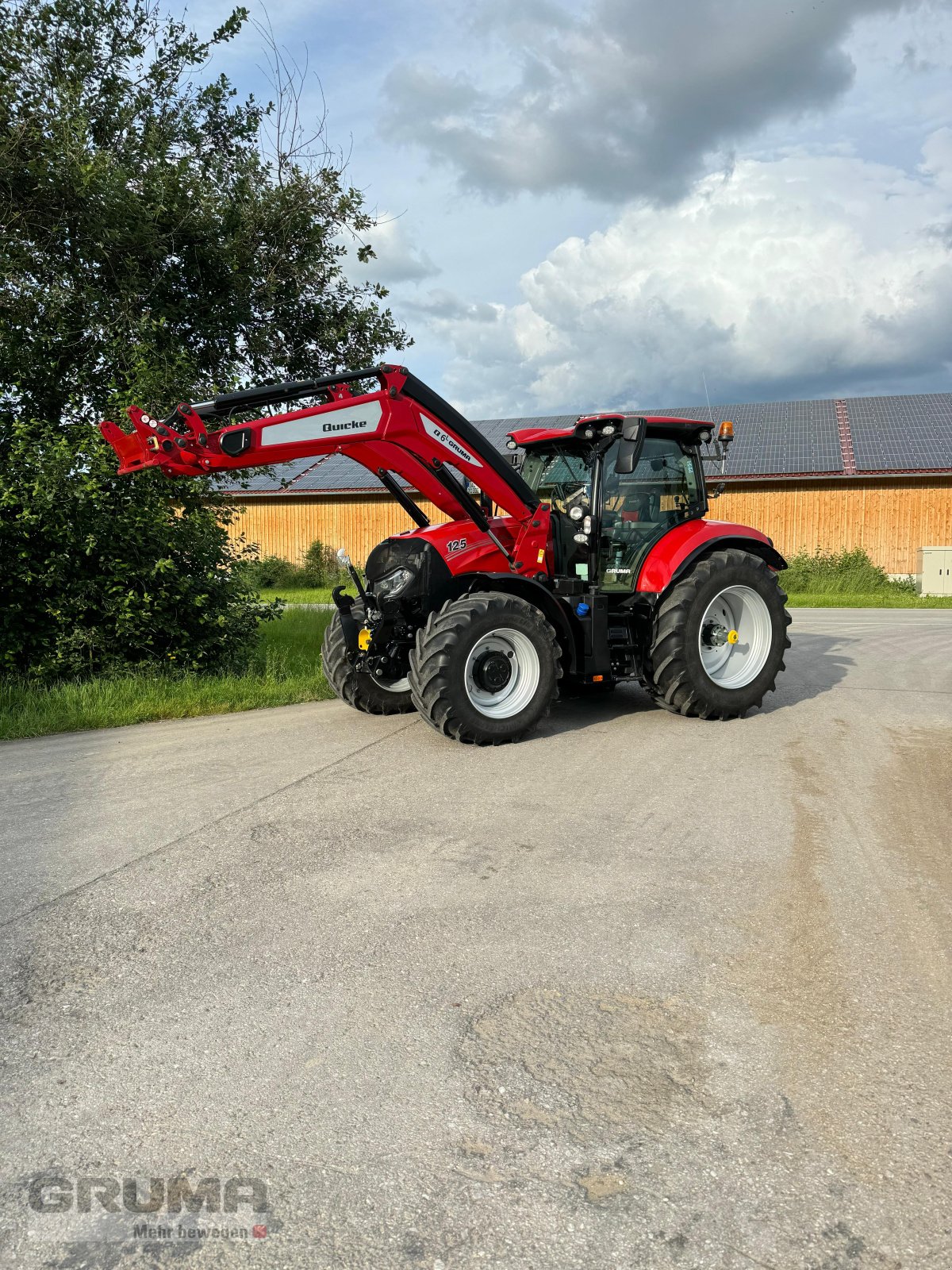 Traktor of the type Case IH MAXXUM 125 CVX, Gebrauchtmaschine in Friedberg-Derching (Picture 1)