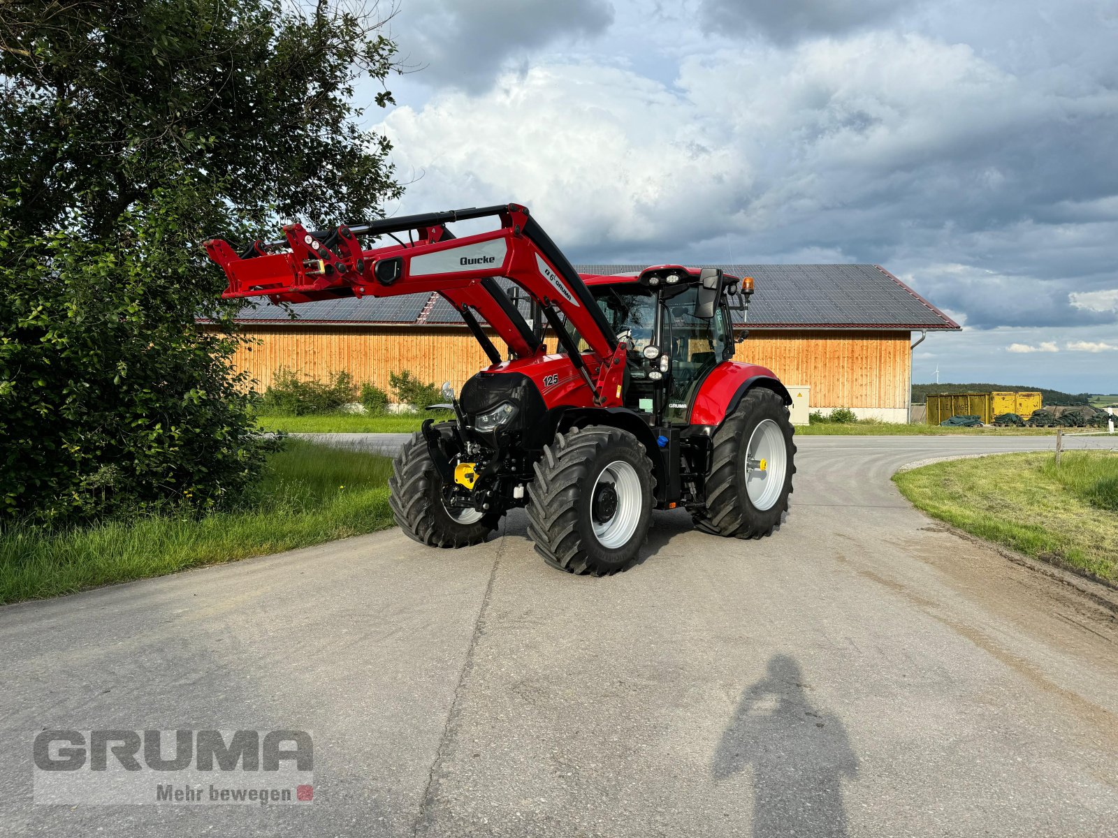 Traktor of the type Case IH MAXXUM 125 CVX, Gebrauchtmaschine in Friedberg-Derching (Picture 2)