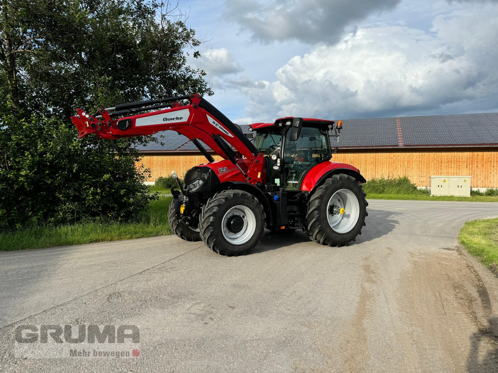 Traktor of the type Case IH MAXXUM 125 CVX, Gebrauchtmaschine in Friedberg-Derching (Picture 4)