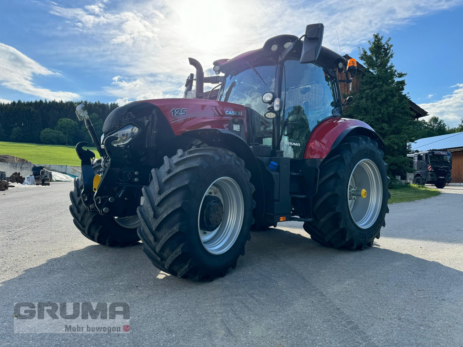 Traktor of the type Case IH MAXXUM 125 CVX, Gebrauchtmaschine in Friedberg-Derching (Picture 8)