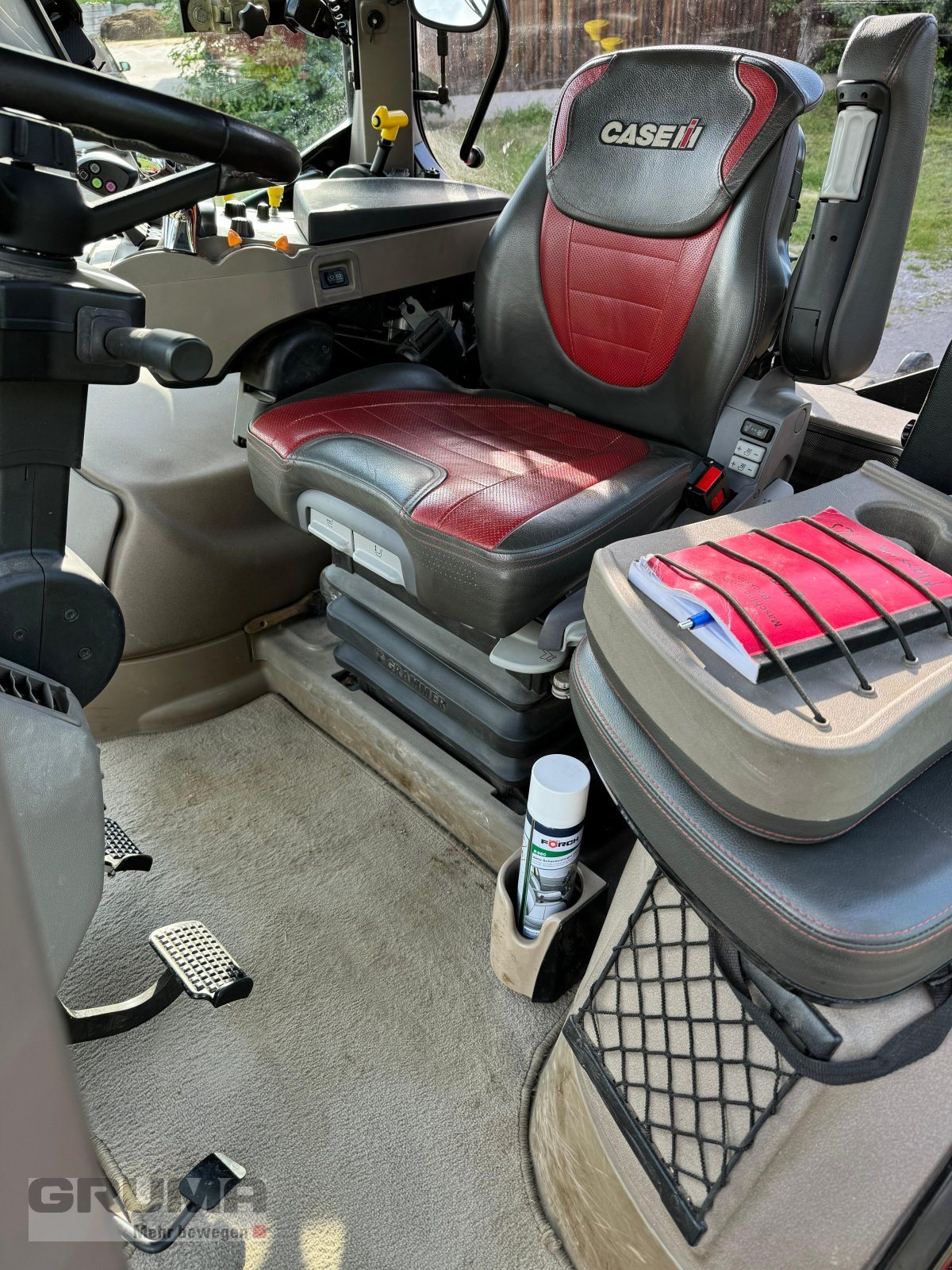 Traktor of the type Case IH MAXXUM 125 CVX, Gebrauchtmaschine in Friedberg-Derching (Picture 10)