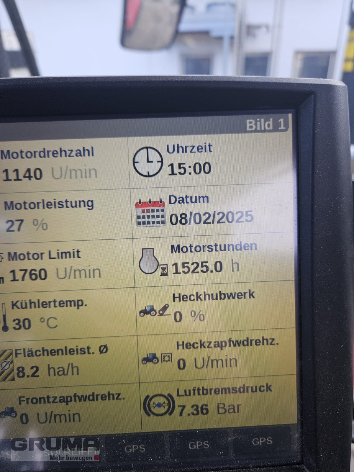 Traktor of the type Case IH MAXXUM 125 CVX, Gebrauchtmaschine in Friedberg-Derching (Picture 11)