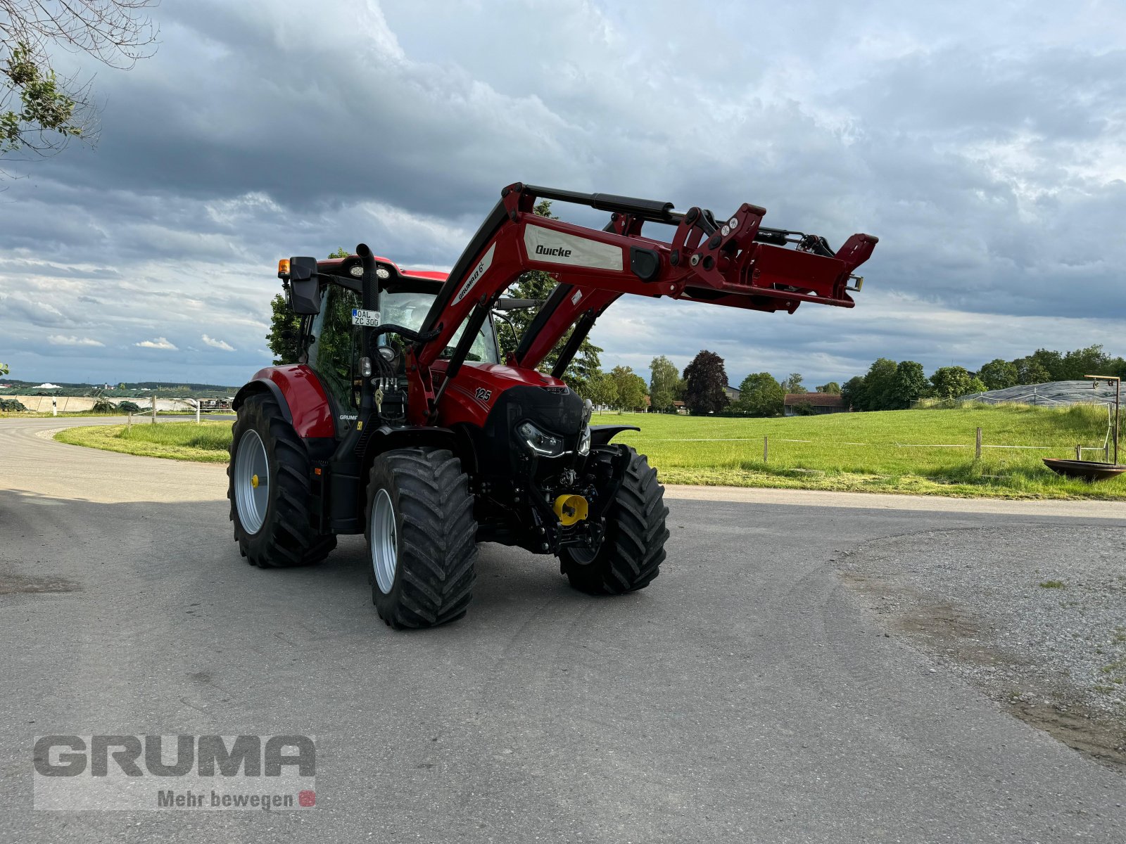 Traktor of the type Case IH MAXXUM 125 CVX, Gebrauchtmaschine in Friedberg-Derching (Picture 12)