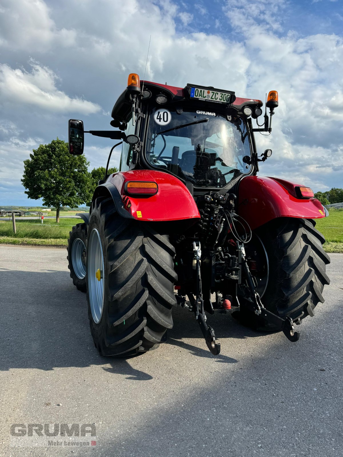 Traktor of the type Case IH MAXXUM 125 CVX, Gebrauchtmaschine in Friedberg-Derching (Picture 16)