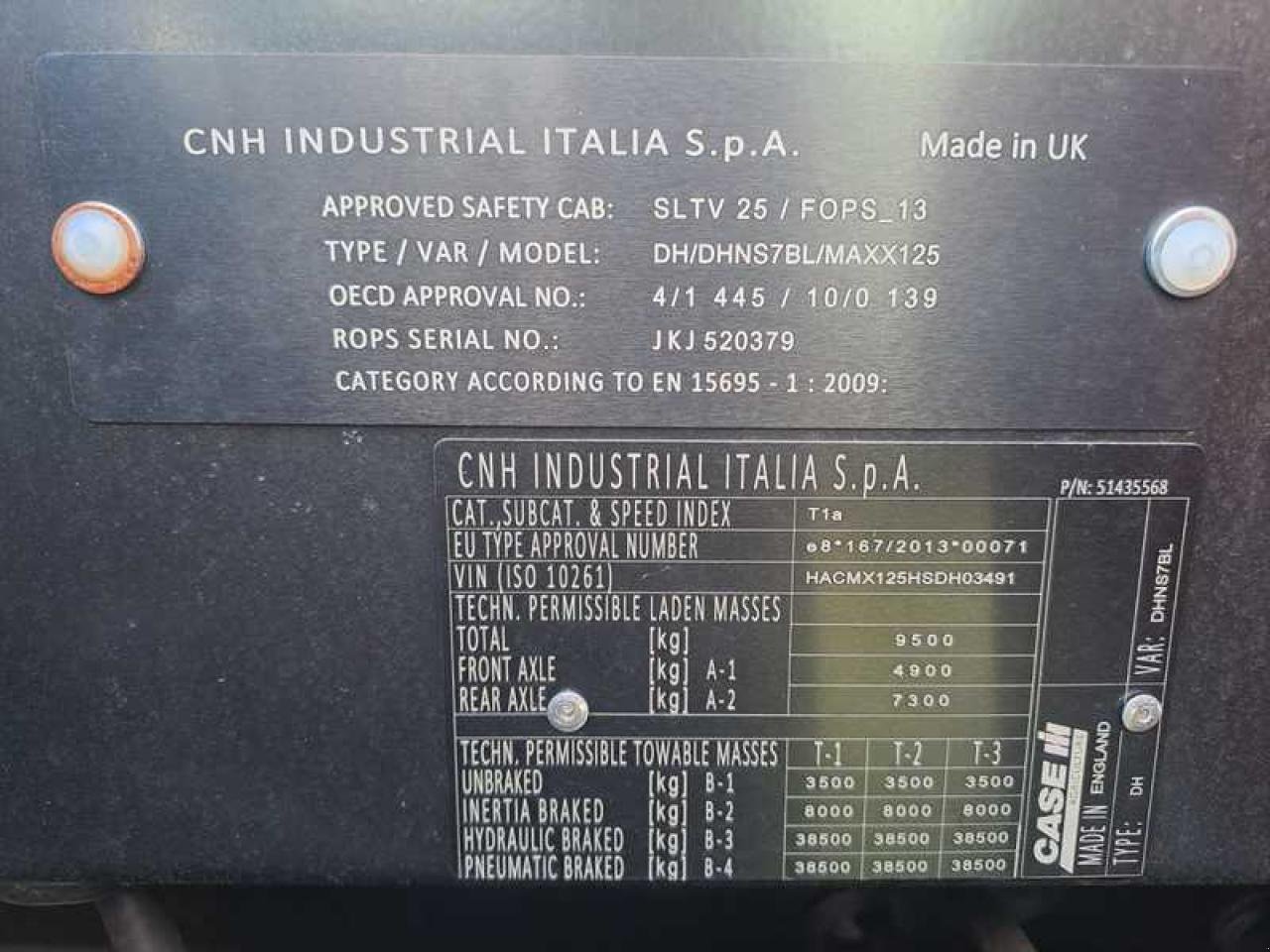 Traktor vrste Case IH MAXXUM 125, Neumaschine v Vehlow (Slika 8)