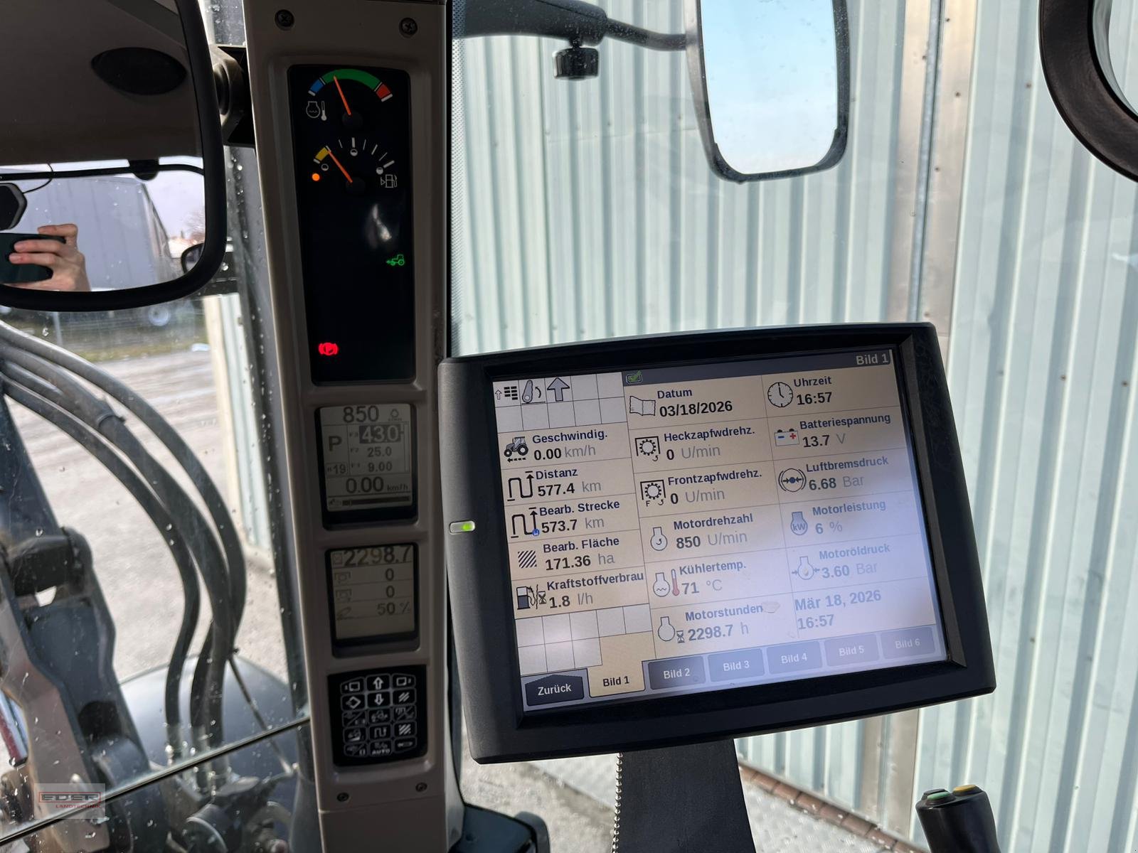 Traktor van het type Case IH Maxxum 130 CVX, Gebrauchtmaschine in Tuntenhausen (Foto 13)