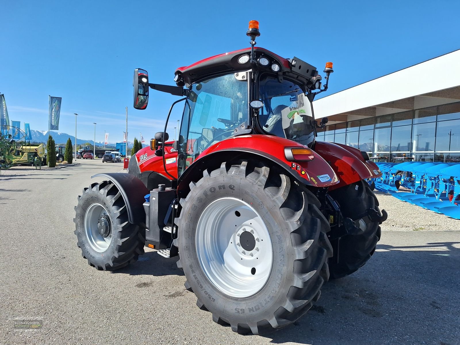 Traktor Türe ait Case IH Maxxum 135 CVXDrive, Vorführmaschine içinde Gampern (resim 8)
