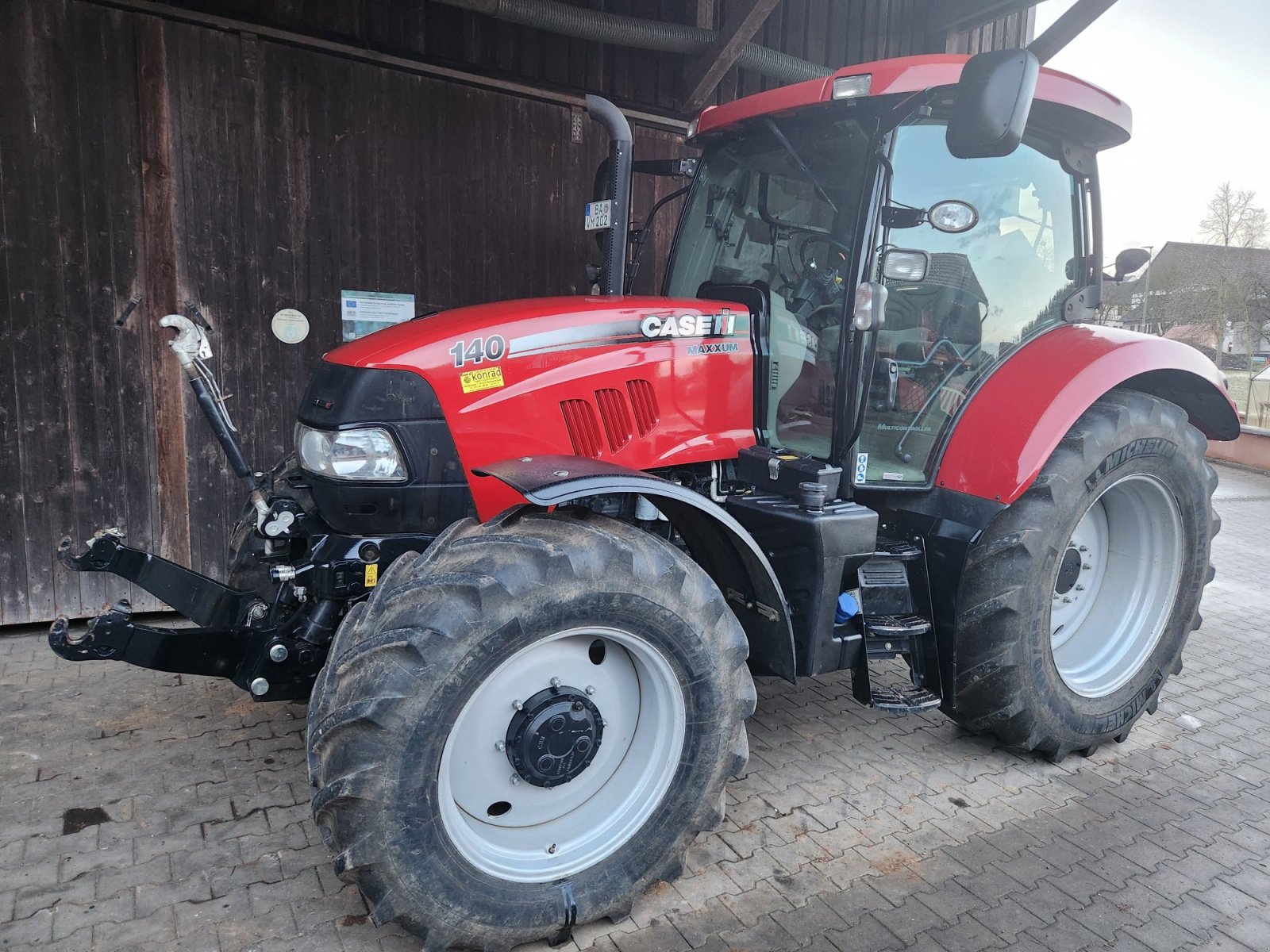 Traktor del tipo Case IH Maxxum 140 MC, Gebrauchtmaschine en Königsfeld (Imagen 1)