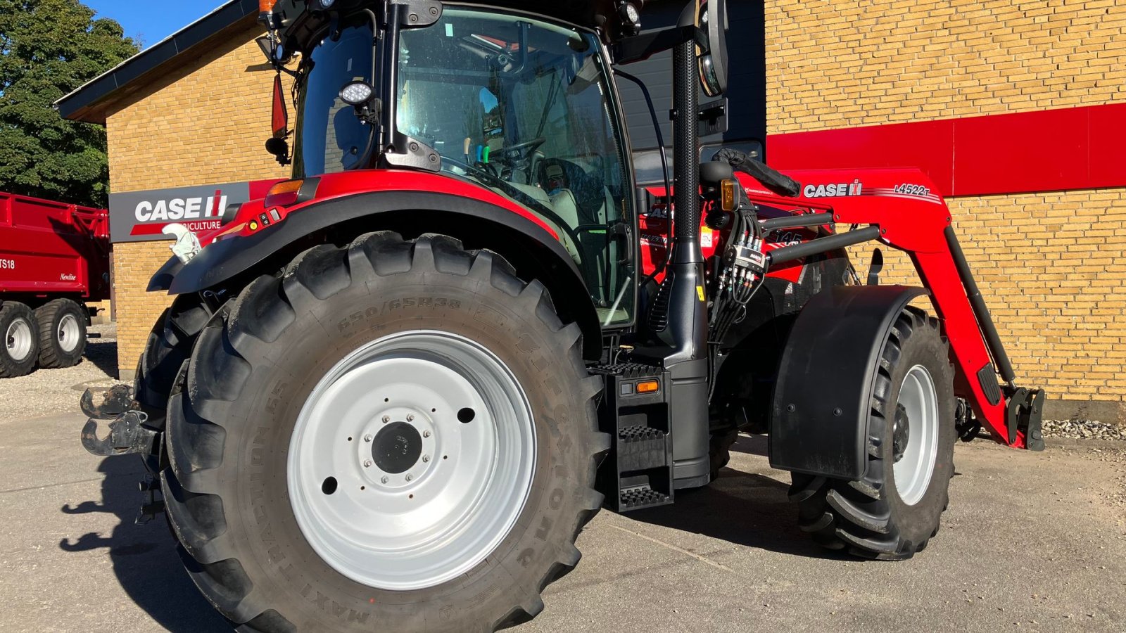 Traktor от тип Case IH Maxxum 145  Advanced model med L4522T frontlæsser, Gebrauchtmaschine в Grindsted (Снимка 9)