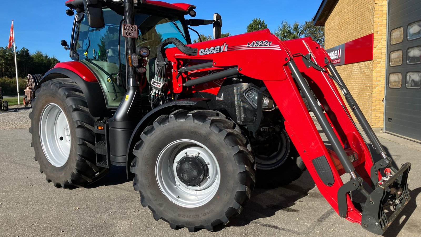 Traktor от тип Case IH Maxxum 145  Advanced model med L4522T frontlæsser, Gebrauchtmaschine в Grindsted (Снимка 8)