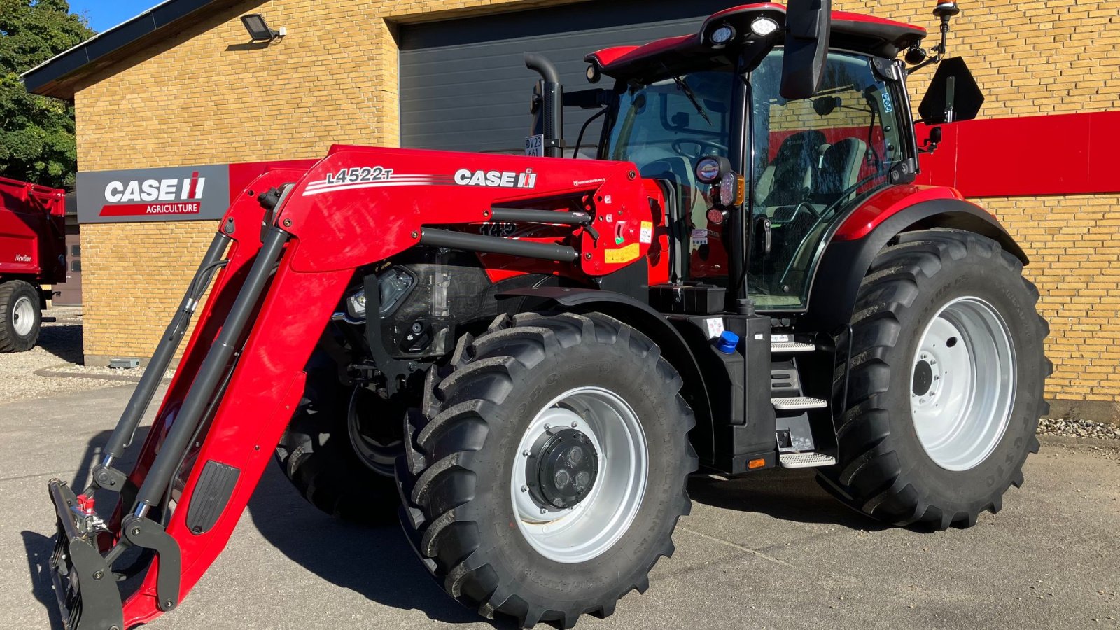 Traktor от тип Case IH Maxxum 145  Advanced model med L4522T frontlæsser, Gebrauchtmaschine в Grindsted (Снимка 1)