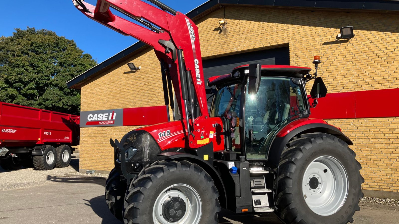 Traktor от тип Case IH Maxxum 145  Advanced model med L4522T frontlæsser, Gebrauchtmaschine в Grindsted (Снимка 7)