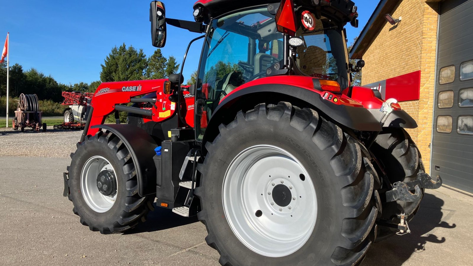 Traktor от тип Case IH Maxxum 145  Advanced model med L4522T frontlæsser, Gebrauchtmaschine в Grindsted (Снимка 5)