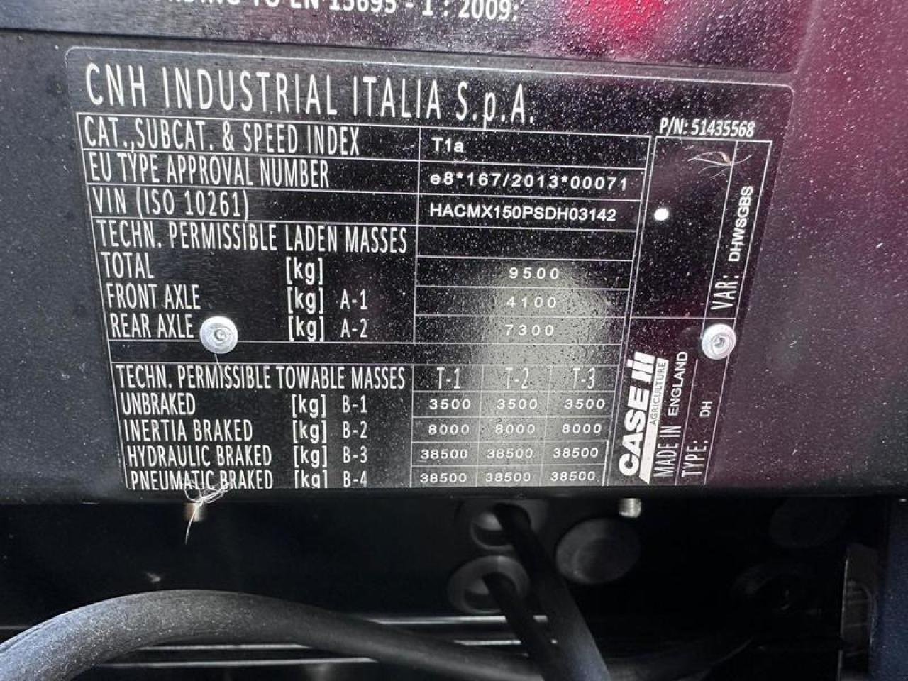 Traktor des Typs Case IH MAXXUM 150 ACTIVEDRIVE 4, Neumaschine in Vehlow (Bild 8)