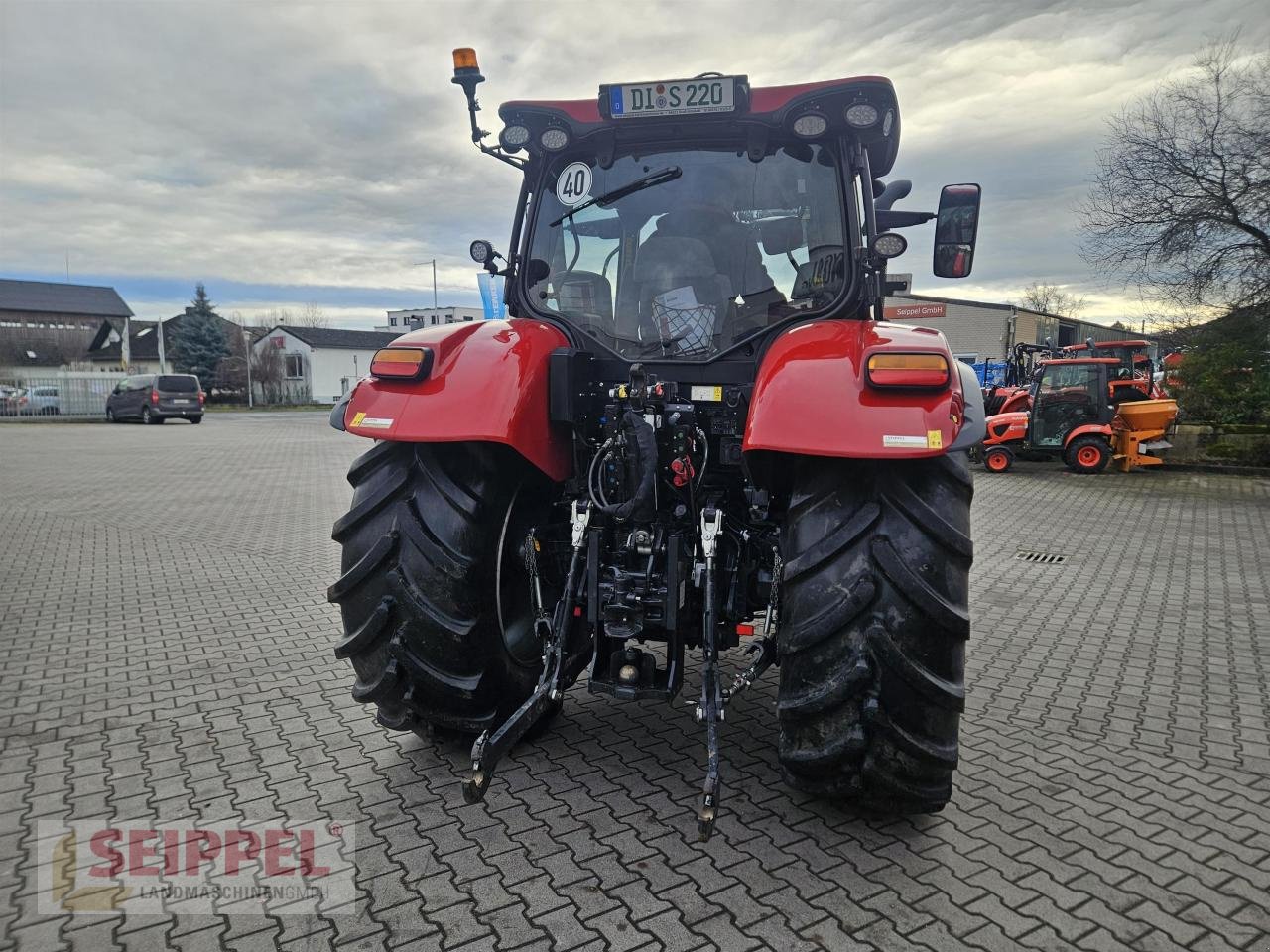 Traktor des Typs Case IH MAXXUM 150 CVX FH+FZ+ Quicke Q6, Neumaschine in Groß-Umstadt (Bild 5)