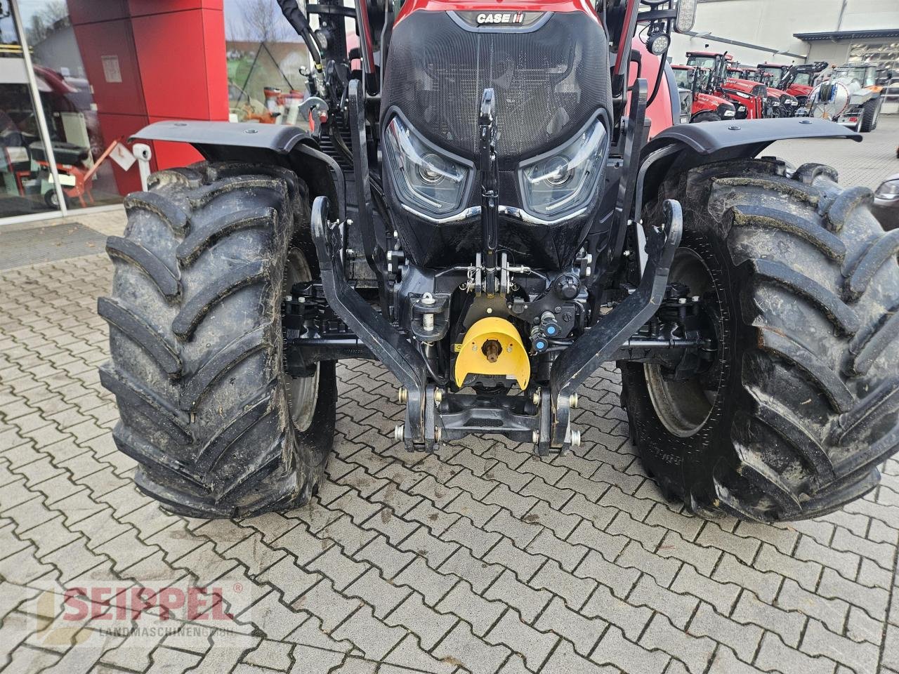 Traktor des Typs Case IH MAXXUM 150 CVX FH+FZ+ Quicke Q6, Neumaschine in Groß-Umstadt (Bild 7)